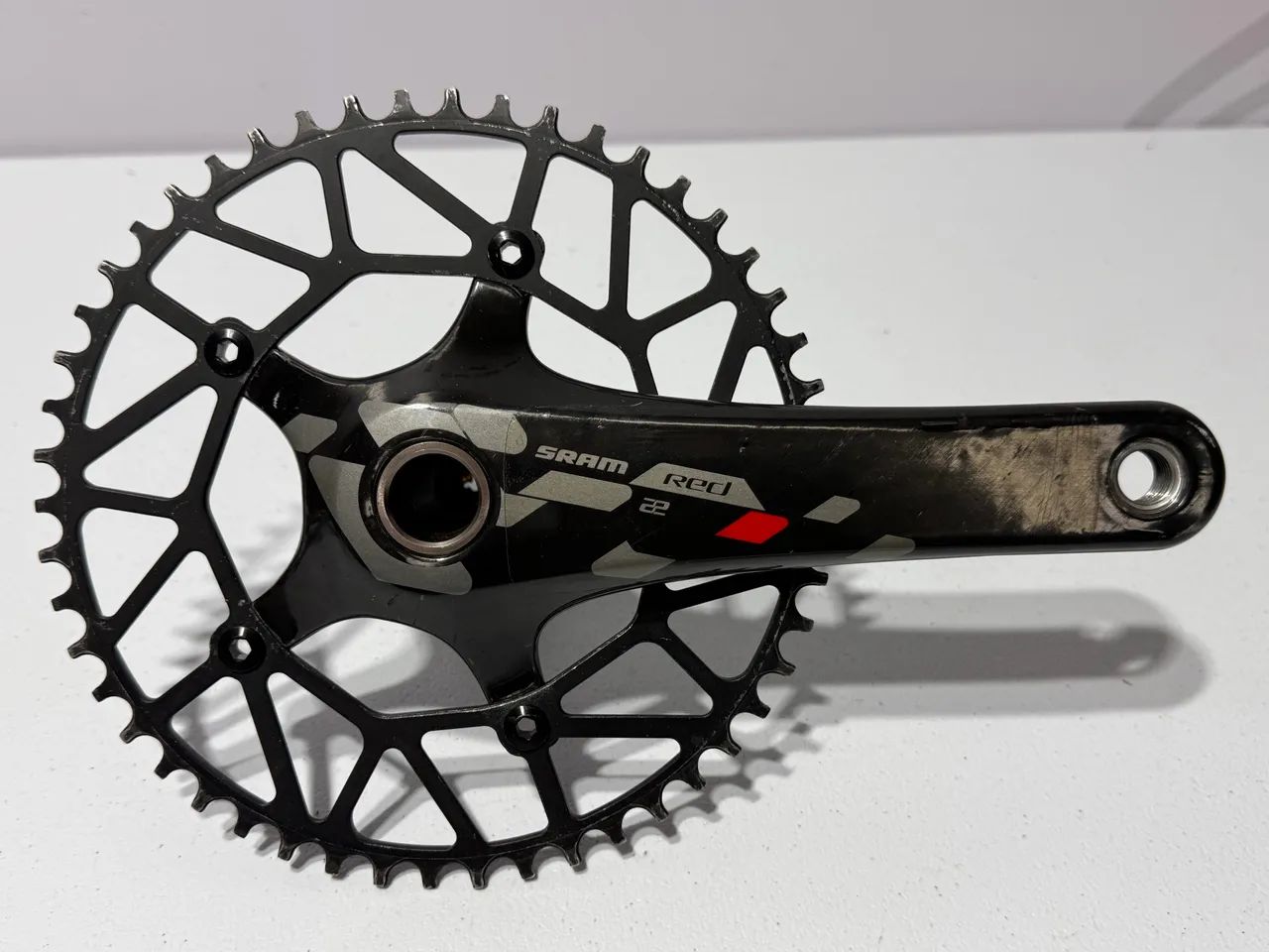 PEDIVELA SRAM RED GXP 175 COROA SINGLE TAMANHO 50 SEMI NOVA