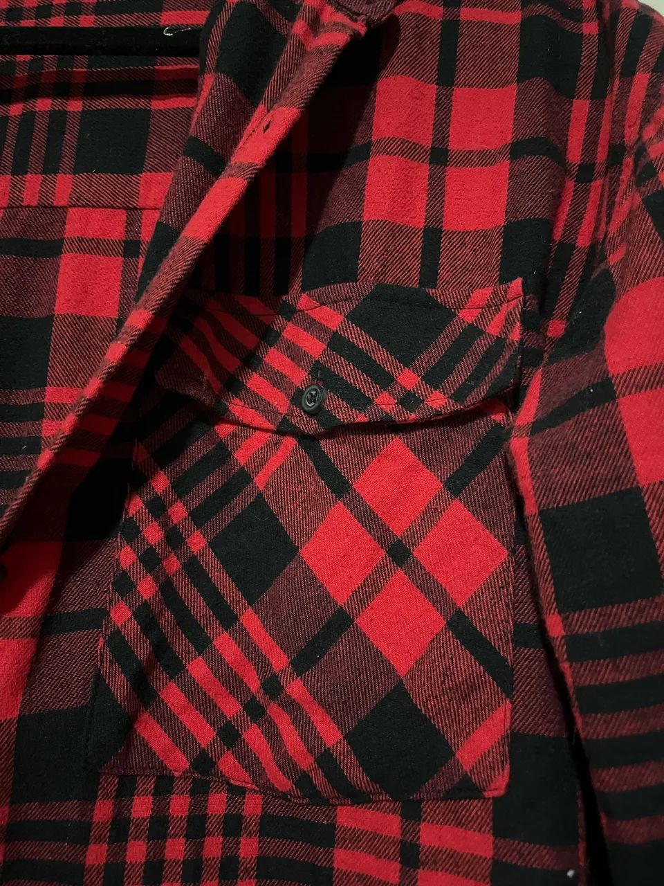 Camisa Quadriculada Feminina - Foto 2