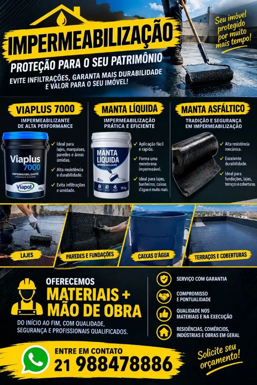 Impermeabilização e Reformas