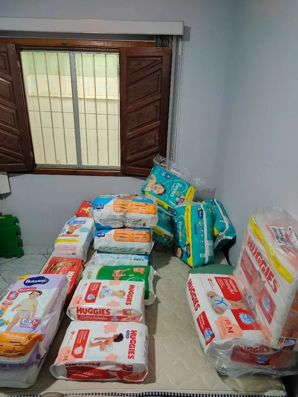 FRALDAS "M" EM CONTA