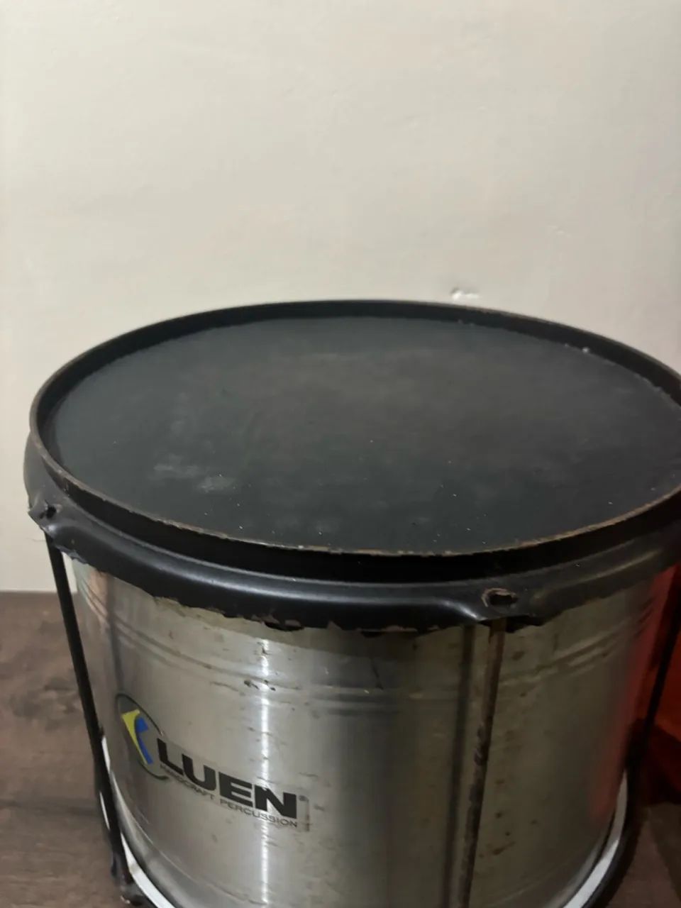 Surdo de 10 Polegadas com Pele de Napa + Baqueta - Foto 2