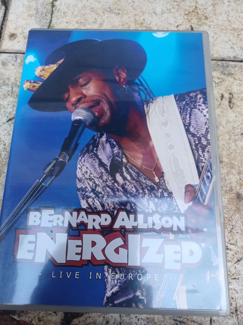 DVD Bernard Allison Energized - Live in Europe
