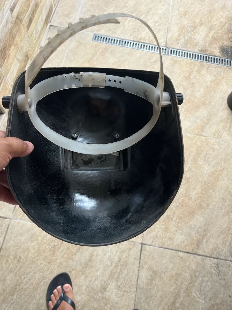 Máscara de Solda Visor Articulado com Catraca Advanced Carbografite - Foto 3