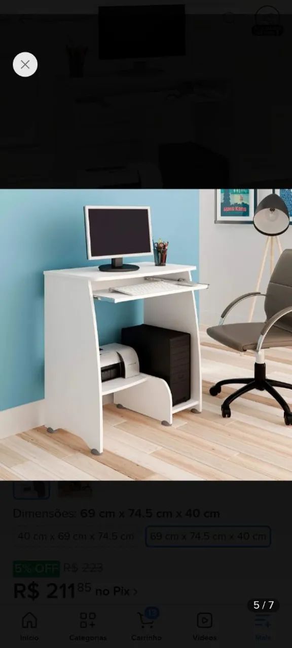 Mesa para computador  - Foto 3