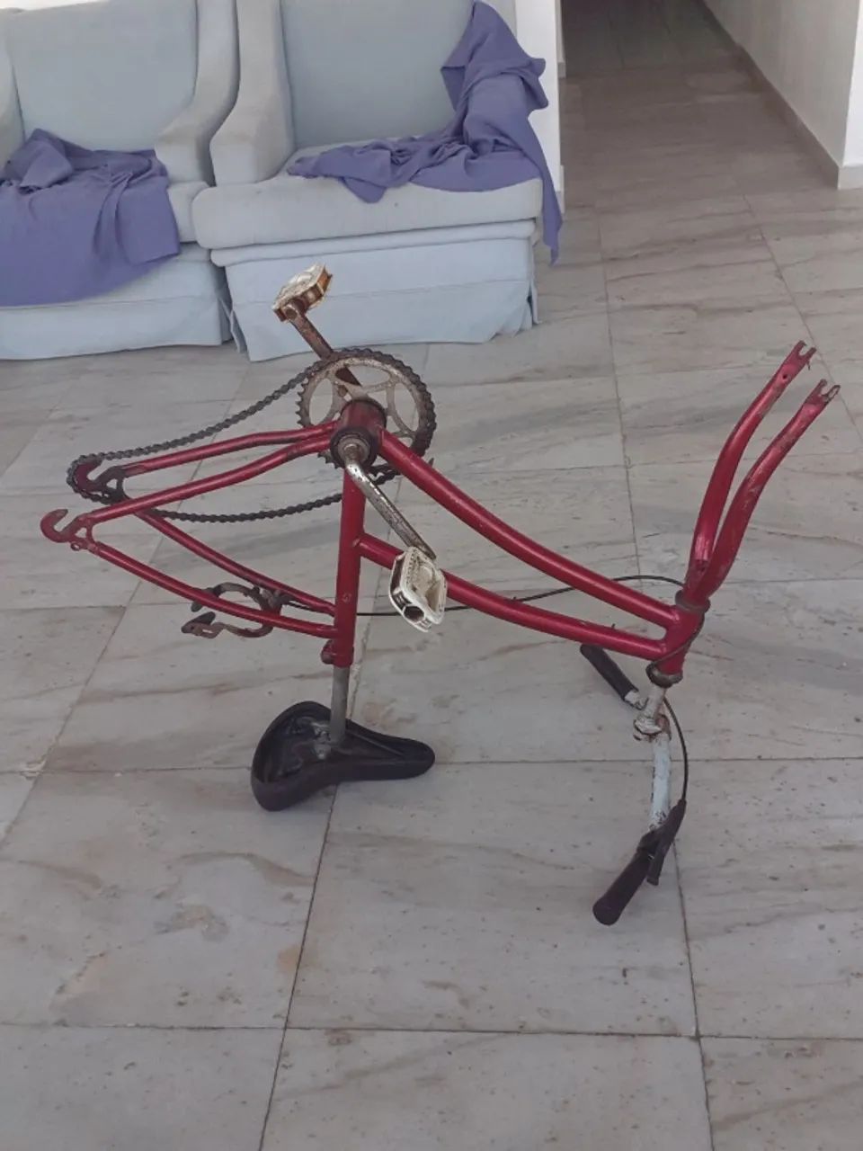 QUADRO DE BICICLETA CALOI ARO 20