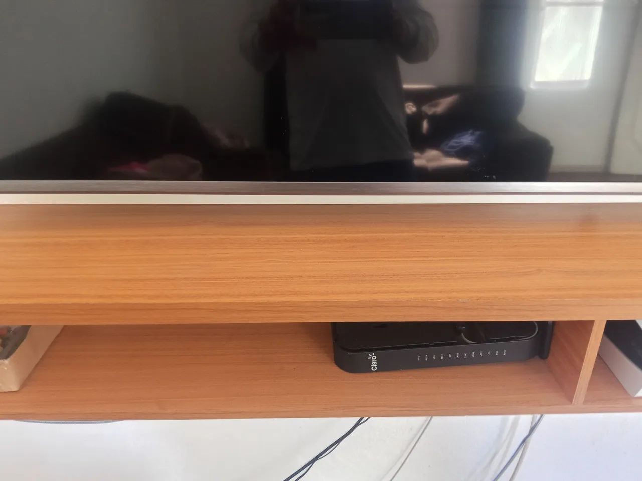 Tv Philips 4k 65 Ambilight + painel tv  - Foto 4