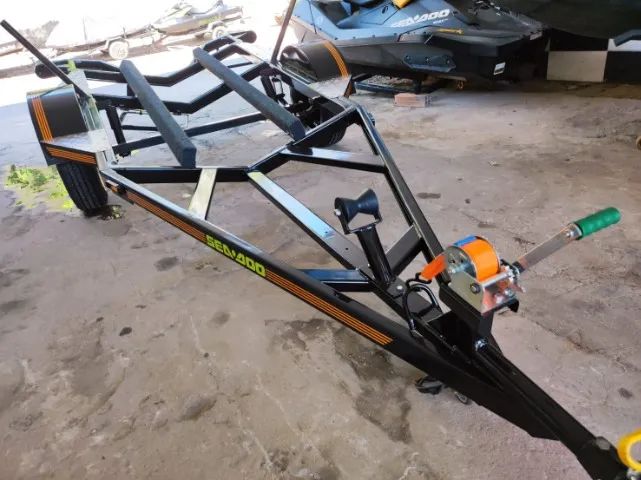 "Carretinha pra jet ski nova paralama pra rodas até aro 17  Menor preço de Goiânia e regiã - Foto 6
