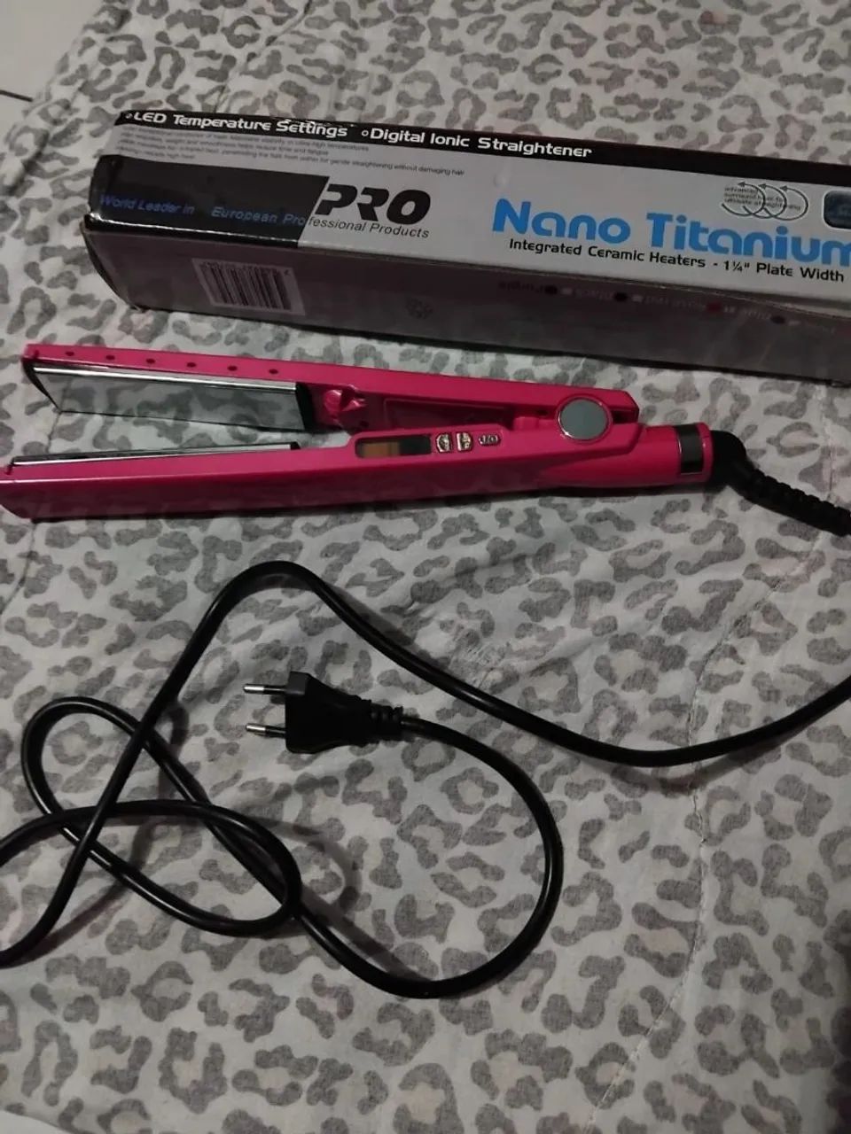 CHAPINHA DE CABELO NANO TITANIUM 127v