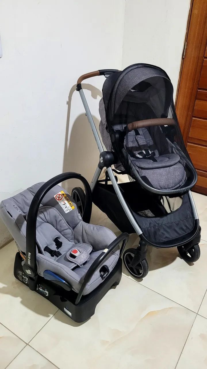 Carrinho de bebê 3 em 1 Maxi Cosi
