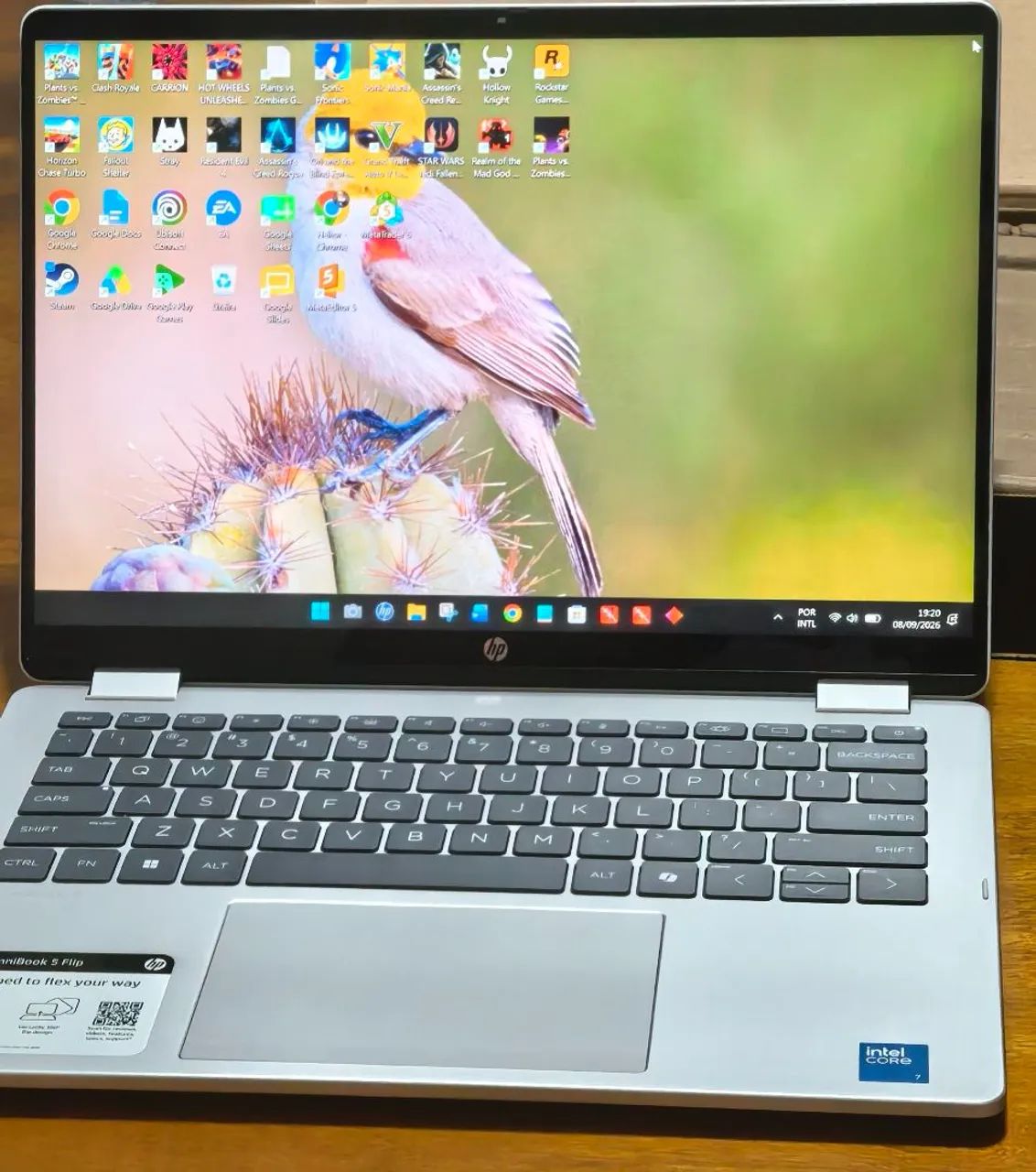 Notebook Hp Omnibook 5 Flip 14 i7 16/512 GB Fhd+ Touch - Notebooks