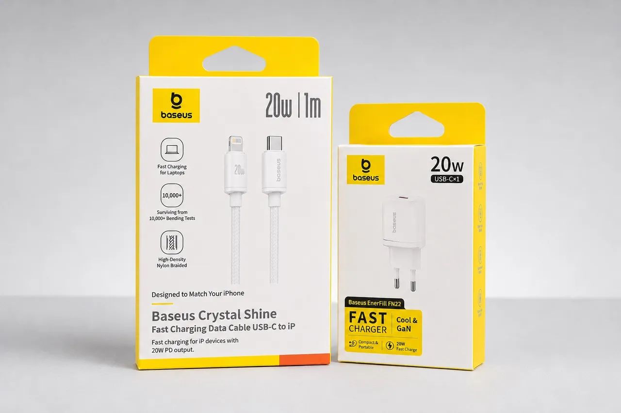 Carregador iPhone baseus 