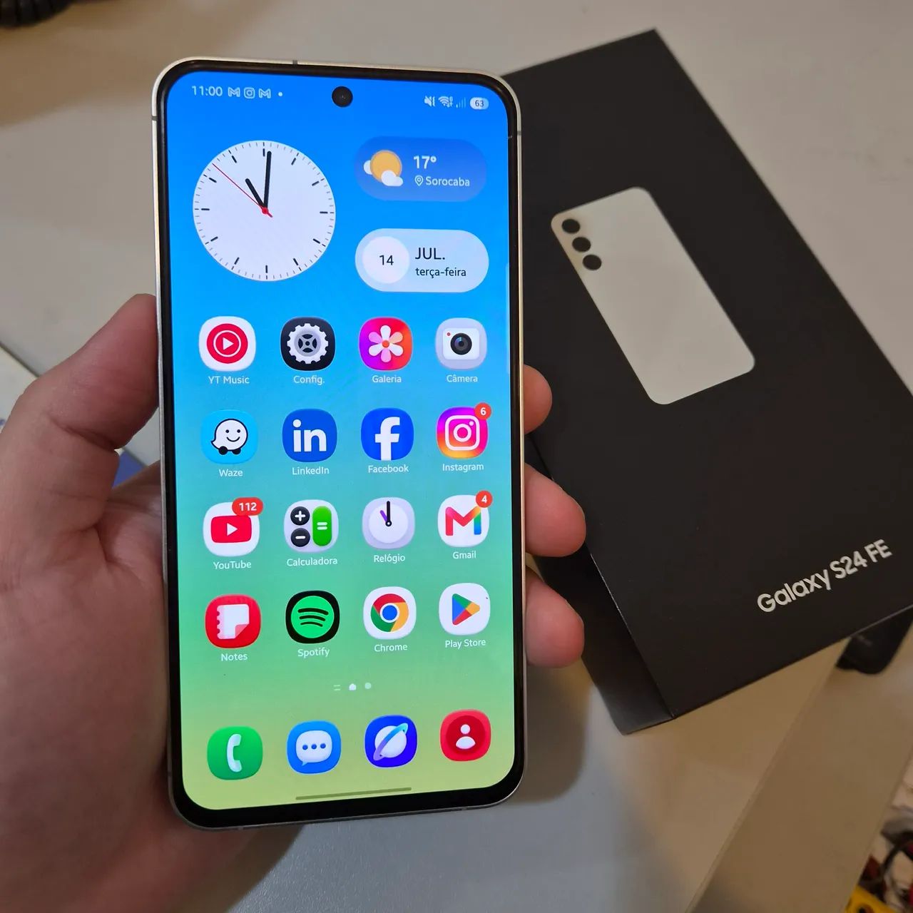 Samsung Galaxy s24 FE (NÃO TROCO)
