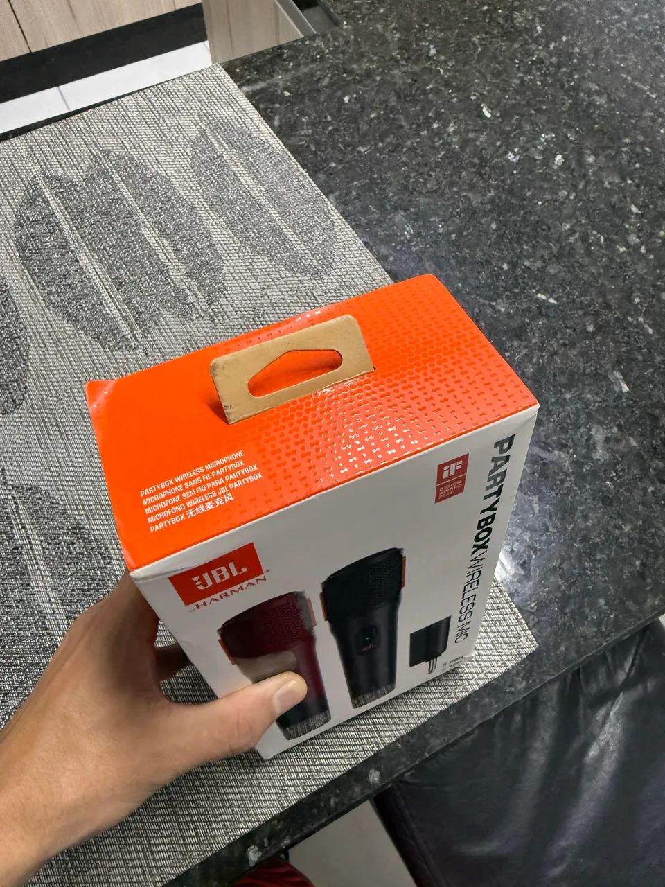 Vendo Microfone JBL Partybox Wireless Mic - NOVO!