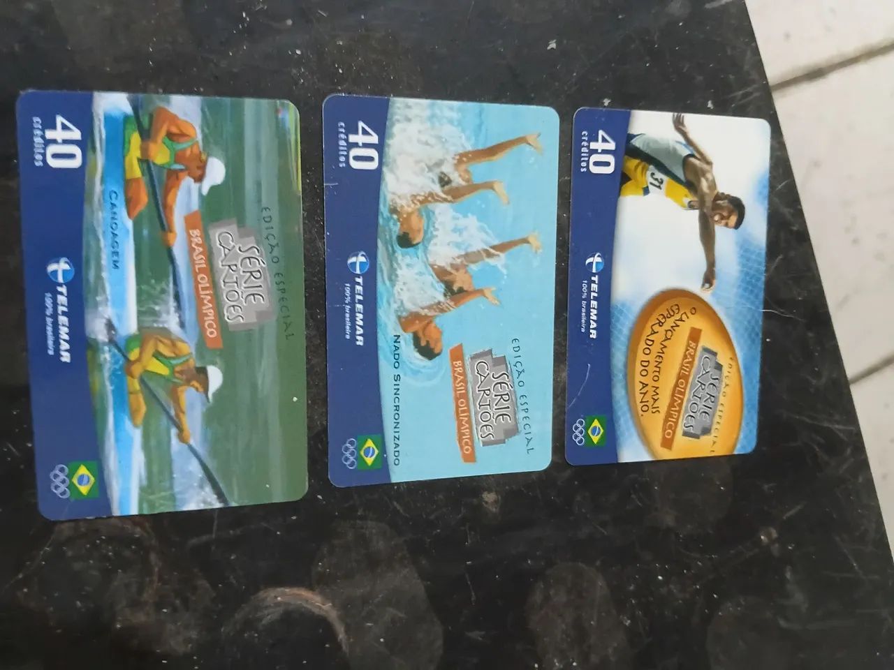 Cartão telefônico antigo 