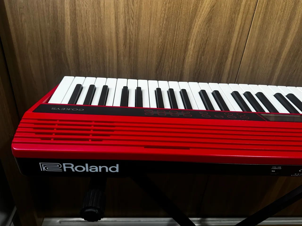 Teclado Roland Go Keys Vermelho - Instrumentos musicais