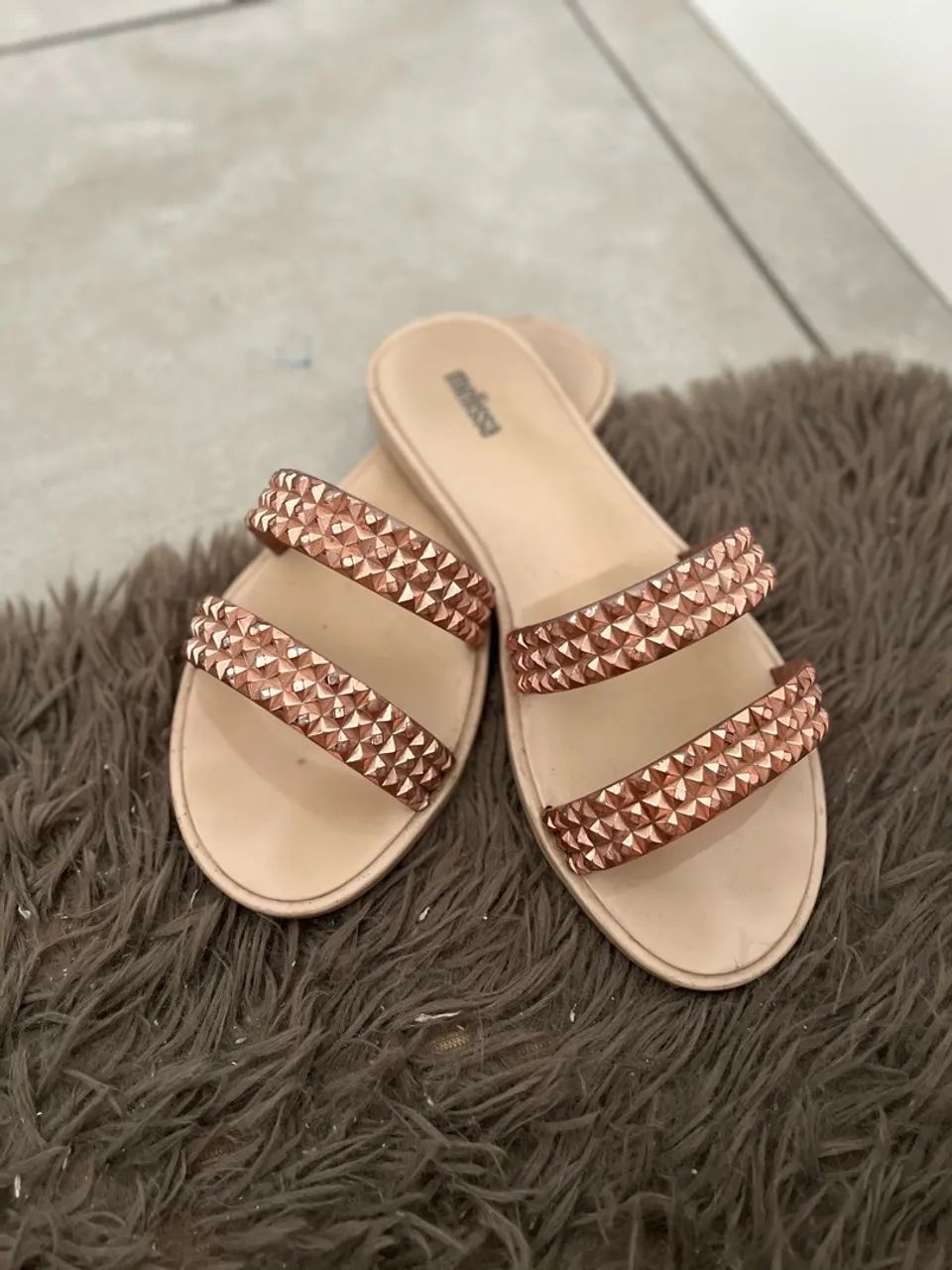 Melissa rosa tamanho 36