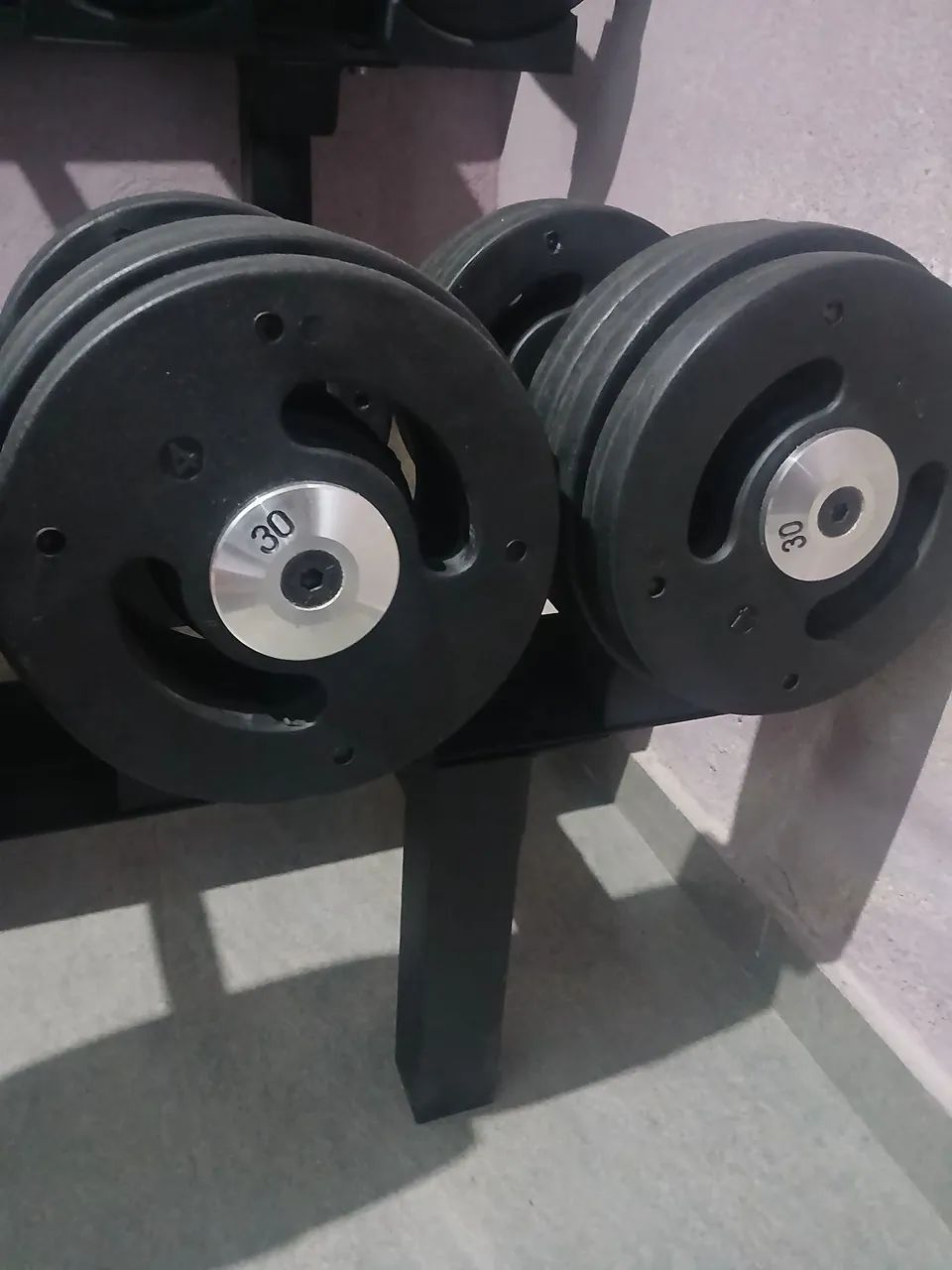 Dumbbell injetado mais suporte - Foto 5