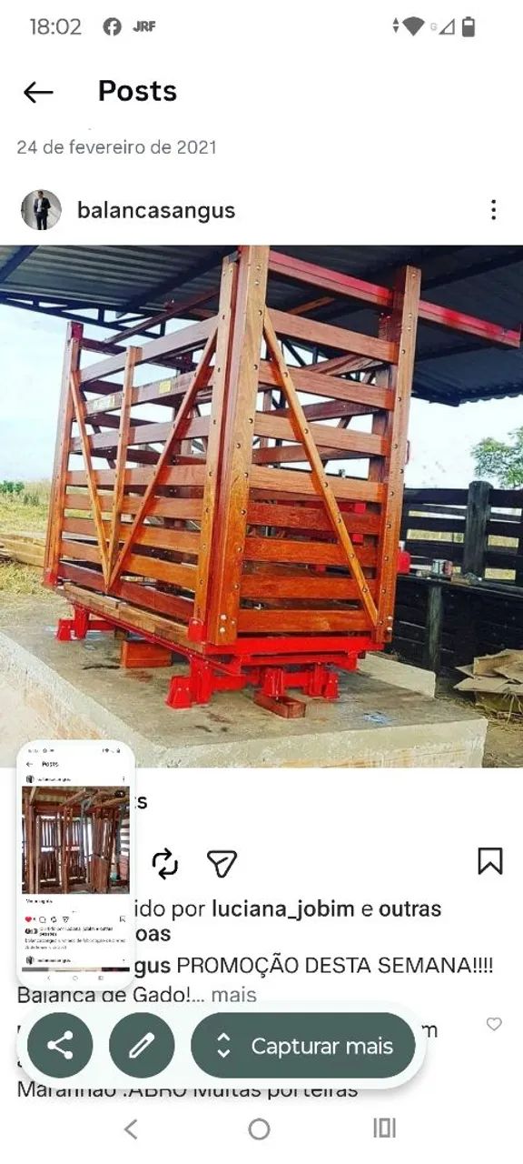 Manutenção em balanças 