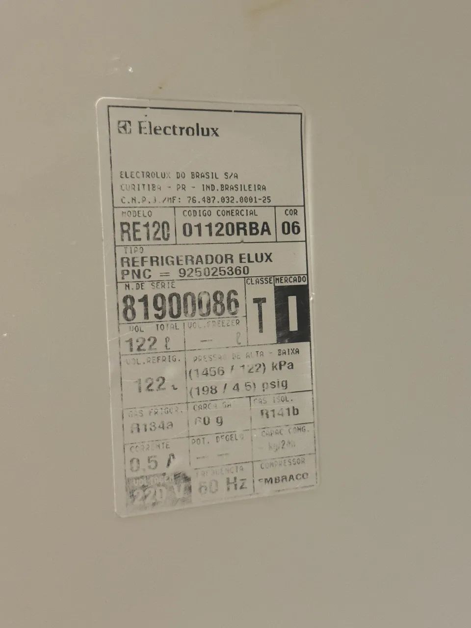 Frigobar 122L Electrolux - Foto 3