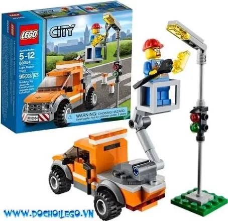 Lego city Caminhão de Conserto de Iluminação de Rua 60054 