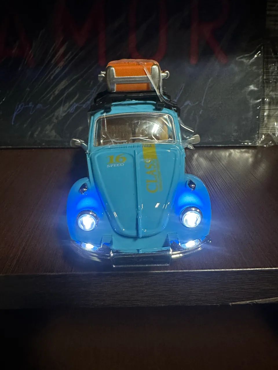 Fusca azul coleção viagem - Foto 3