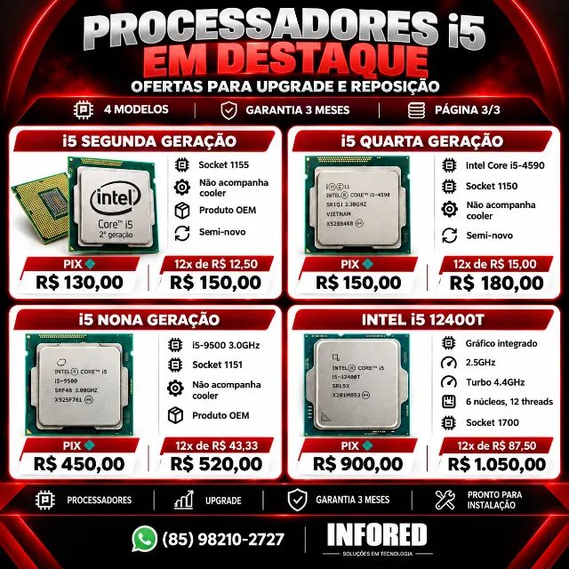Processadores Intel Core i5 em Destaque - Foto 3