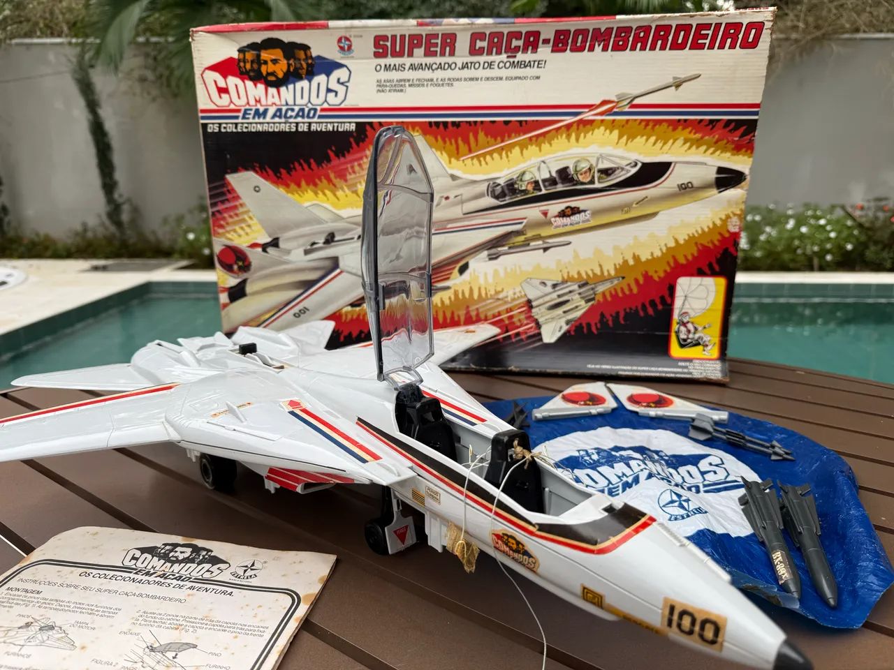 Comandos em Ação Estrela Super Caça-Bombardeiro - 1986  - Foto 2