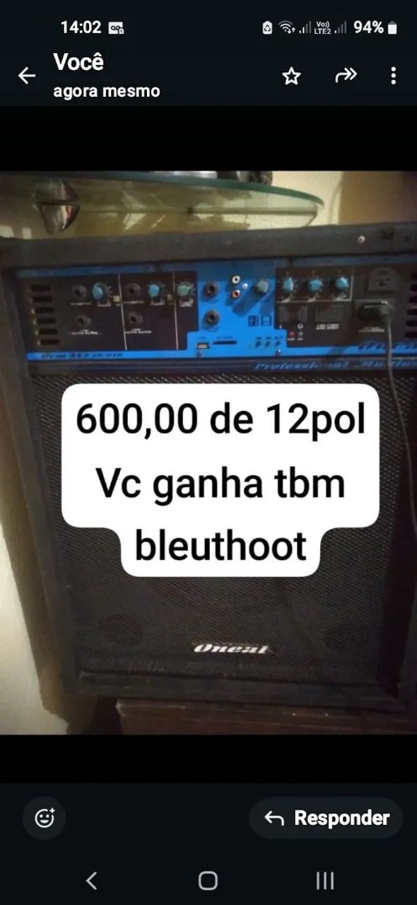Caixa de som amplificada  - Foto 4