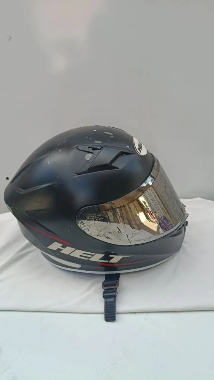 Capacete helt Avant Black N64  - Foto 3