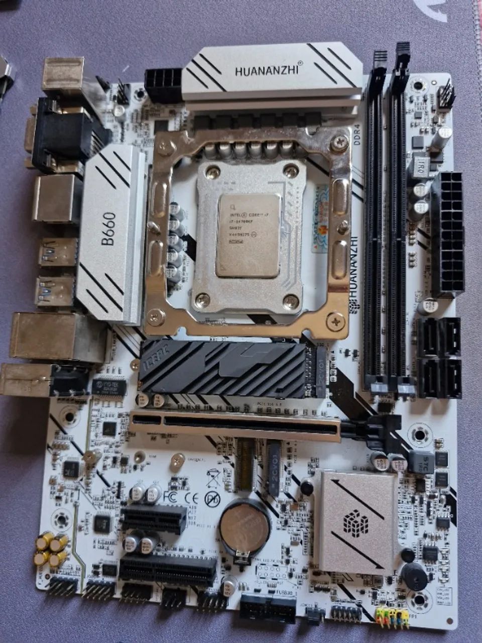 Placa mãe Huananzhi B660M-Plus LGA 1700 - Foto 3