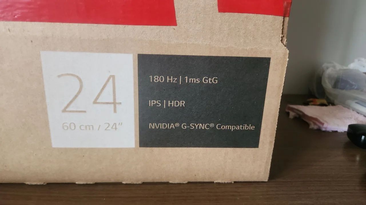 Monitor Lg Ultragear 24 polegadas (LACRADO) - Foto 2