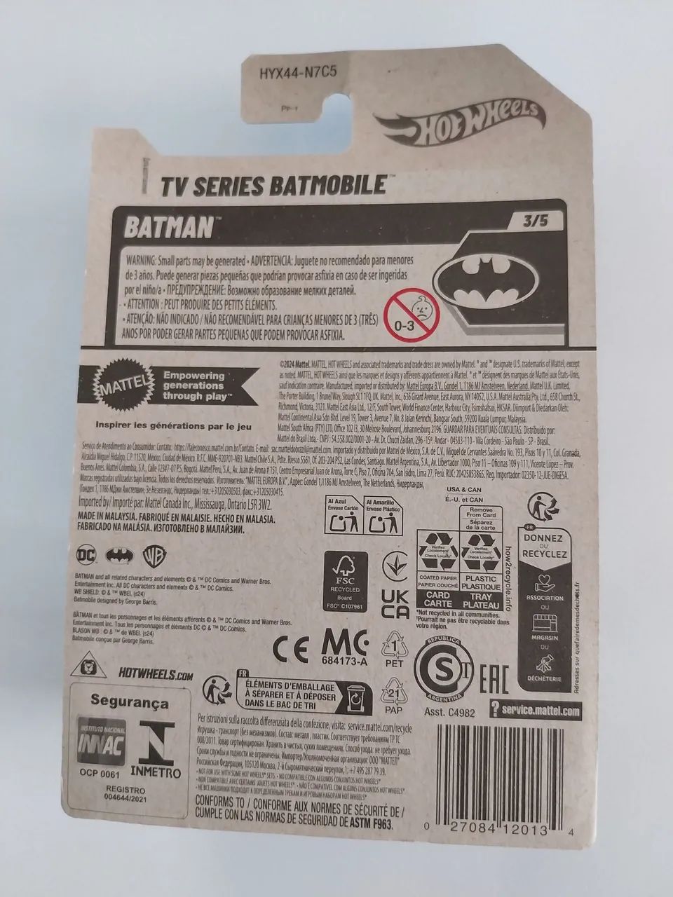 Hot Weels TV Séries Batmobile. - Foto 5