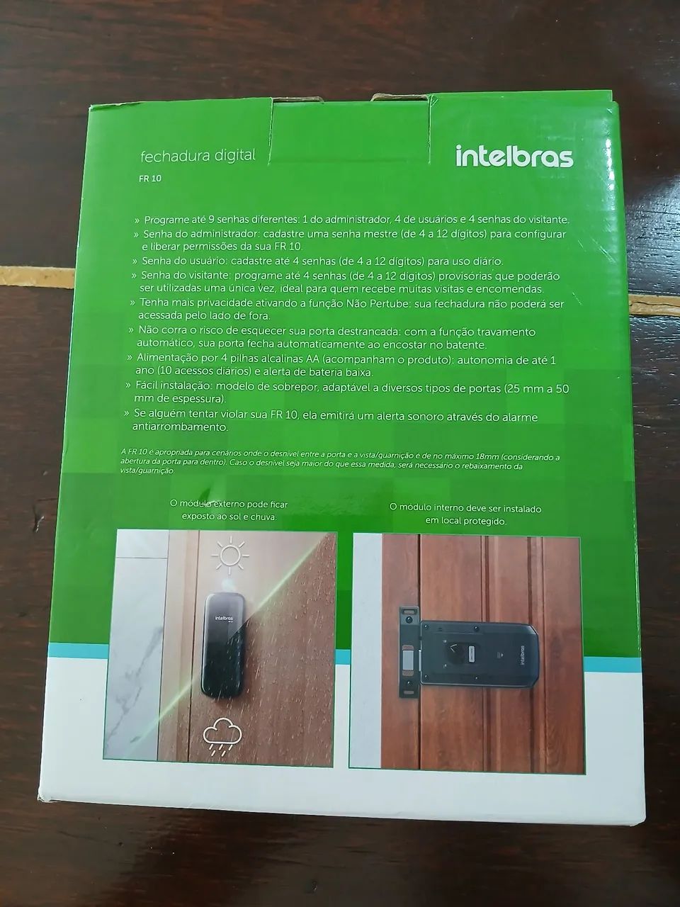 Fechadura Eletrônica Intelbras FR 10 - Foto 5