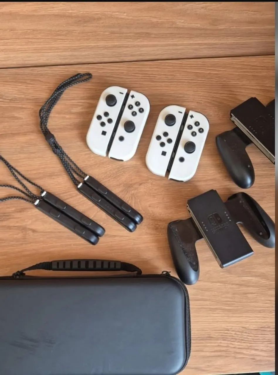  Nintendo Switch Oled Branco - Foto 3