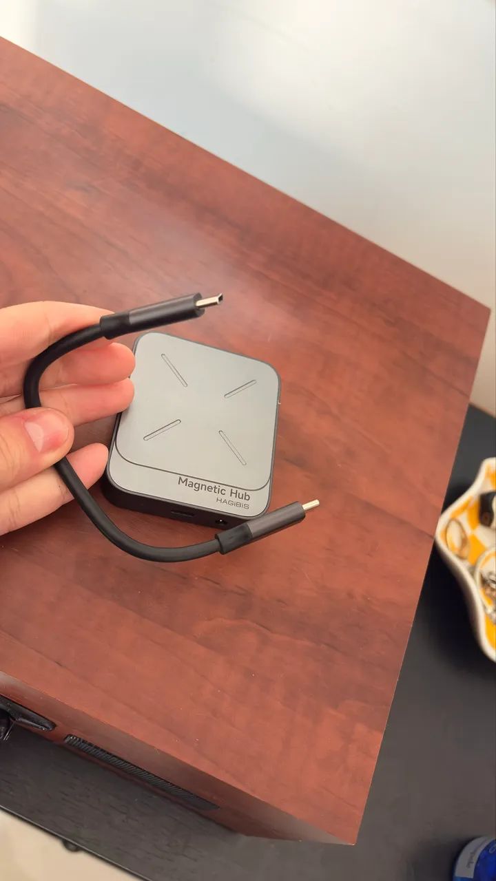 Hub USB C magnético para celular  - Foto 3