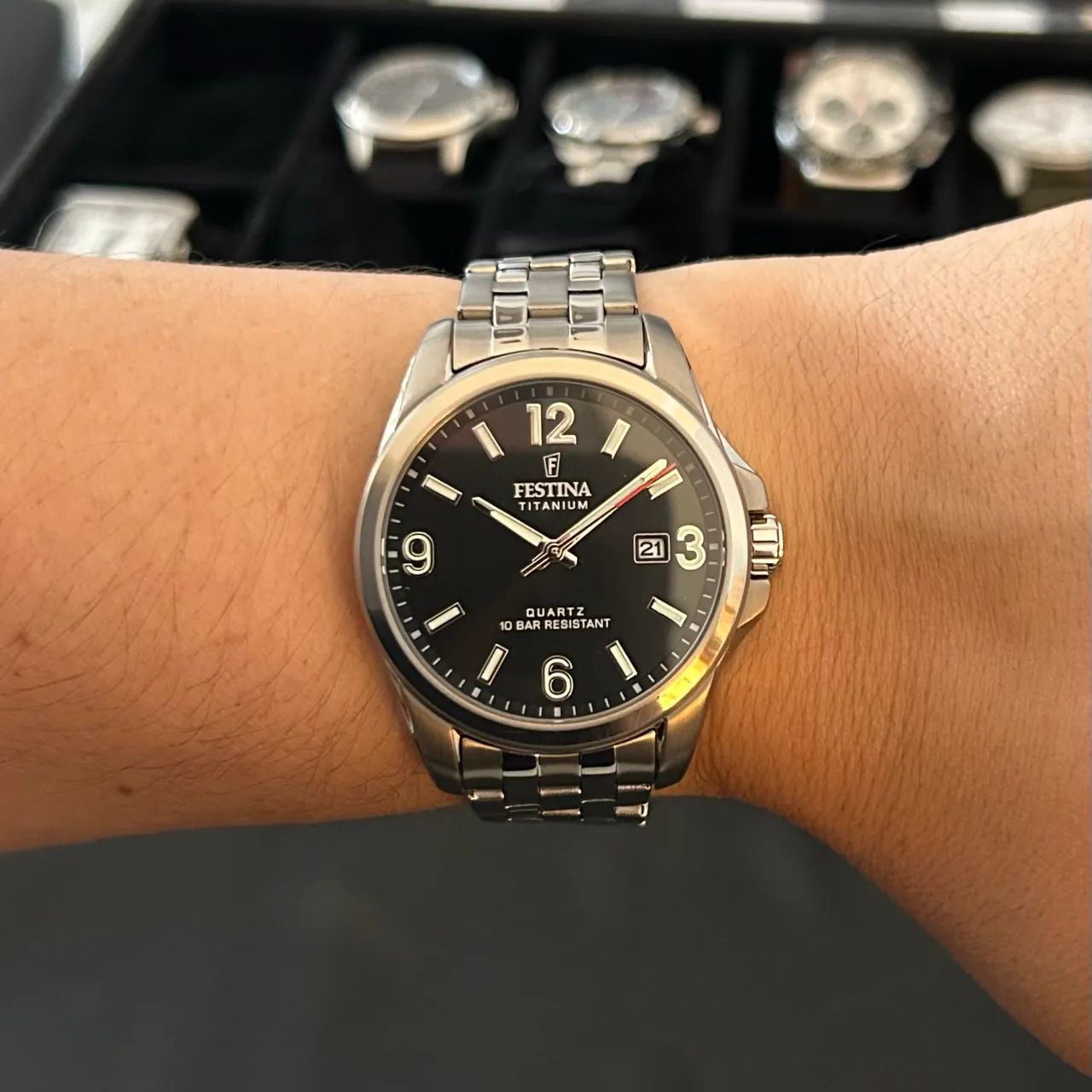 Relógio Festina Titanium F20697/3 - Foto 2