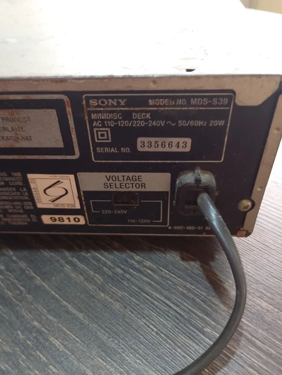 Gravador de MiniDisc Sony Home - Aparelhos de Som - Tucuruvi, São