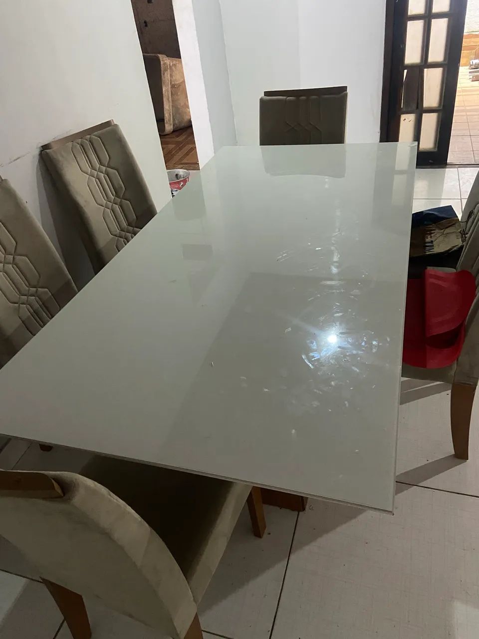 Mesa de jantar 6 lugares 