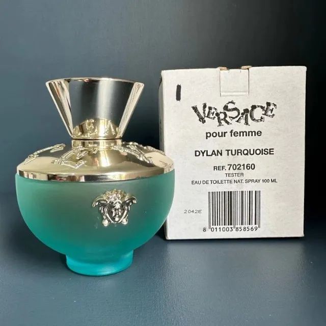 Perfume Versace Dylan Turquoise 100ml - Novo e Original! - Foto 2