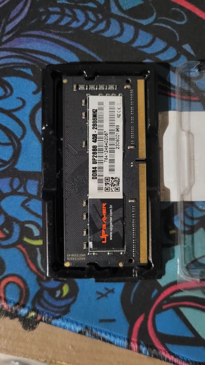 Memoria ram notebook ddr4 4gb 