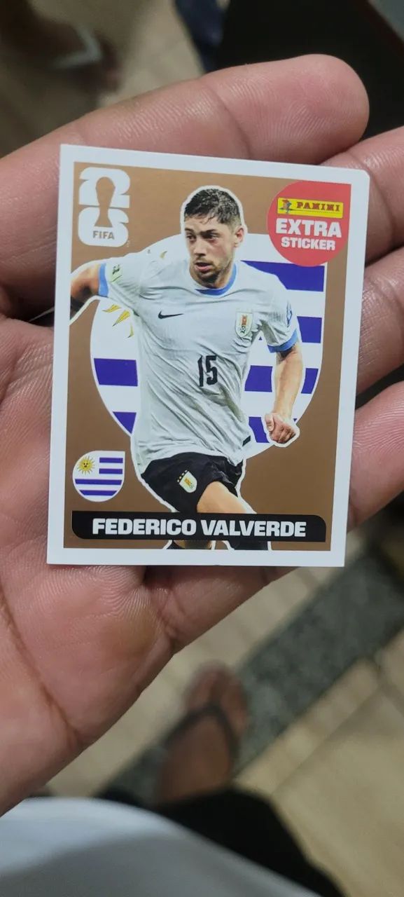 Figurinha Frederico Valverde (Bronze) 