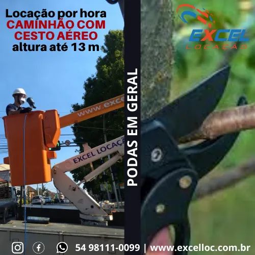 LOCAÇÃO DE CAMINHÃO COM CESTO AÉREO - Foto 3