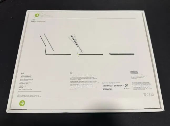 ? Apple Magic Keyboard Folio A2695 MQDP3LL para iPad 10ª e 11ª Geração - Branco Inglês Or - Foto 5