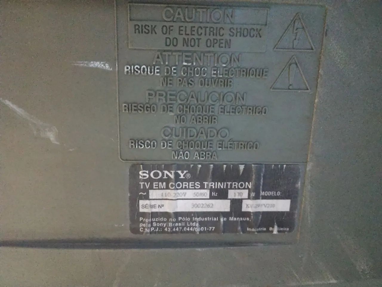 Tv Sony trinitron 29 - Foto 3