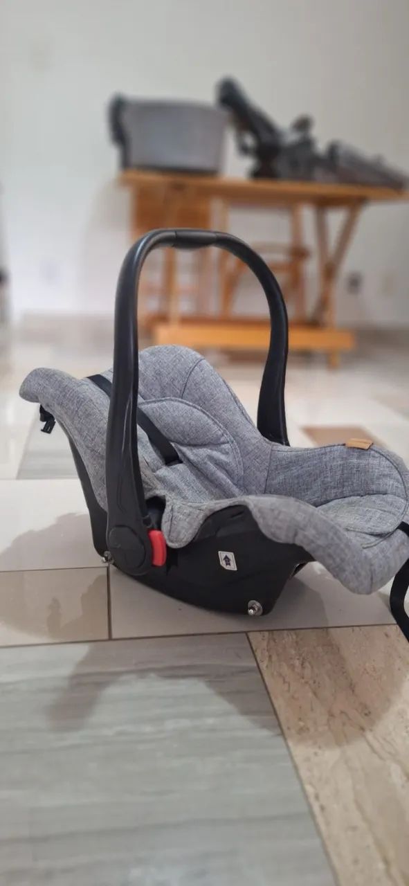 Kit ABC Design Como 4: carrinho, moisés e bebê conforto - Foto 3