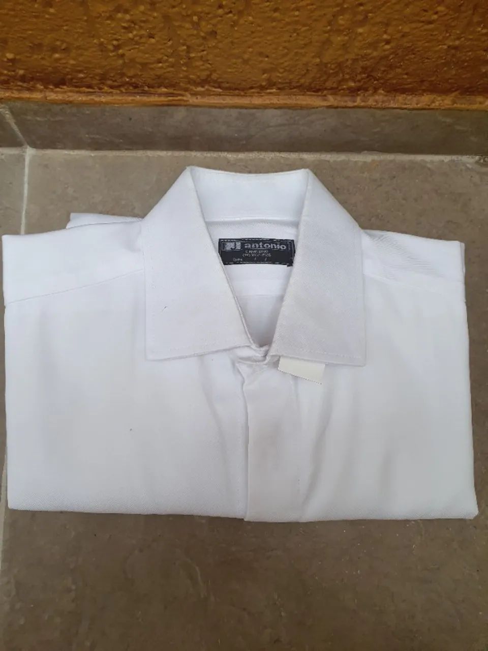 Camisa Social Branca Mangas Compridas  - Foto 5