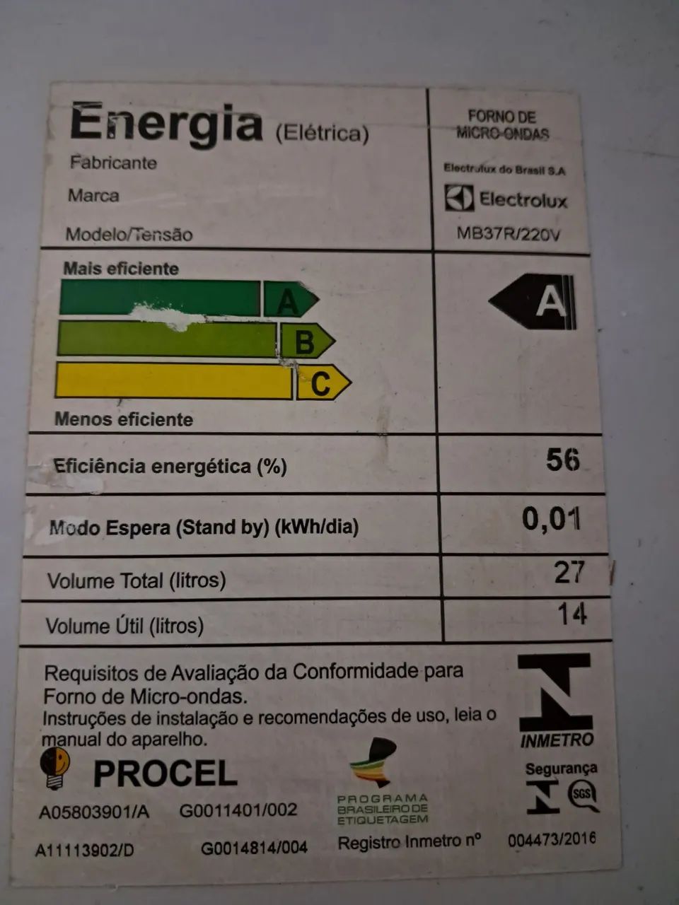 Micro-ondas Electrolux 27L - Foto 4