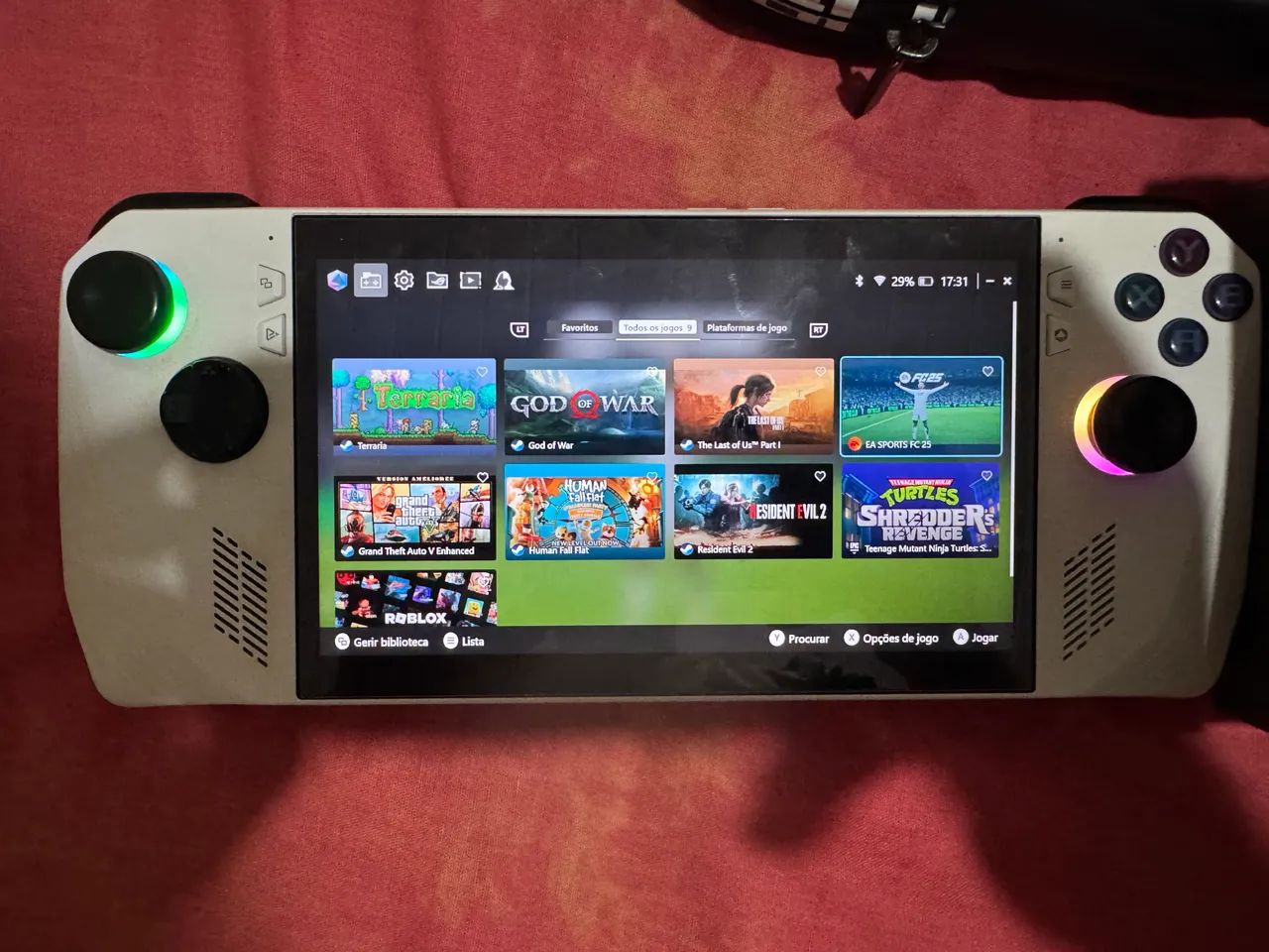Vendo ou troco Rog ally - Foto 2