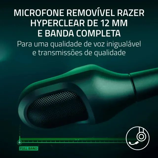 Headset Gamer Razer BlackShark V3 Pro Sem Fio, Preto - Foto 4