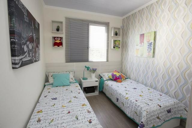(V) Lindo apto 2 dorms com sacada, entrada em 36x e Ganhe o ITBI e Registro - Foto 5